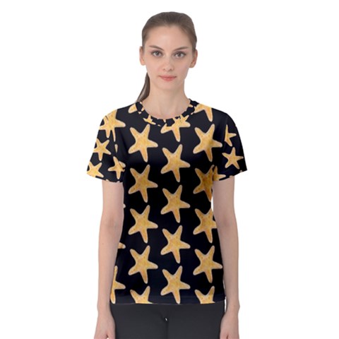 Starfish Minimalist  Women s Sport Mesh Tee by ConteMonfrey