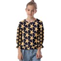 Starfish Minimalist  Kids  Cuff Sleeve Top View1