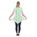 Watercolor Seaweed Short Sleeve Tunic  View2