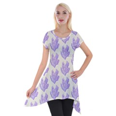 Seaweed Clean Short Sleeve Side Drop Tunic by ConteMonfrey