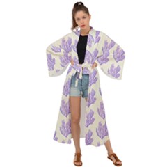 Seaweed Clean Maxi Kimono by ConteMonfrey