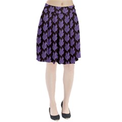 Black Seaweed Pleated Skirt