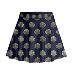 Cute Sea Shells  Mini Flare Skirt by ConteMonfrey