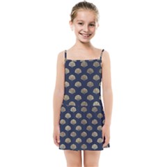 Cute Sea Shells  Kids  Summer Sun Dress by ConteMonfrey