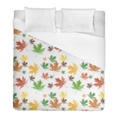 Fall Leaves Duvet Cover (full/ Double Size)