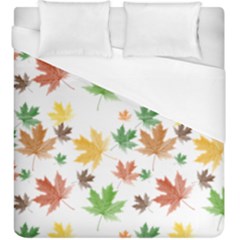 Fall Leaves Duvet Cover (king Size)