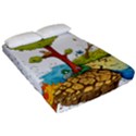 Natural Disaster Flood Earthquake Fitted Sheet (California King Size) View2