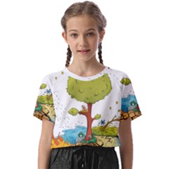 Natural Disaster Flood Earthquake Kids  Basic Tee