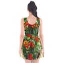 Flower Stained Glass Window Scoop Neck Skater Dress View2