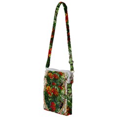 Flower Stained Glass Window Multi Function Travel Bag by Jancukart