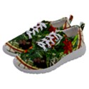 Flower Stained Glass Window Women Athletic Shoes View2