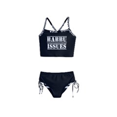 Babbu Issues   Girls  Tankini Swimsuit by ConteMonfrey