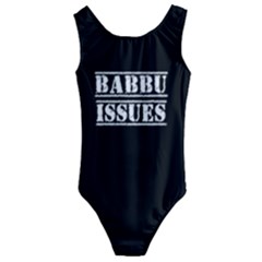 Babbu Issues   Kids  Cut-out Back One Piece Swimsuit by ConteMonfrey