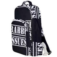 Babbu Issues   Double Compartment Backpack by ConteMonfrey