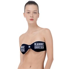 Babbu Issues   Classic Bandeau Bikini Top  by ConteMonfrey