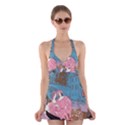 Gondola Ride   Halter Dress Swimsuit  View1