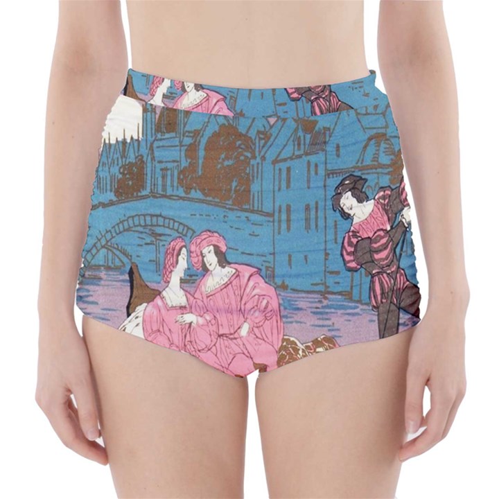 Gondola Ride   High-Waisted Bikini Bottoms