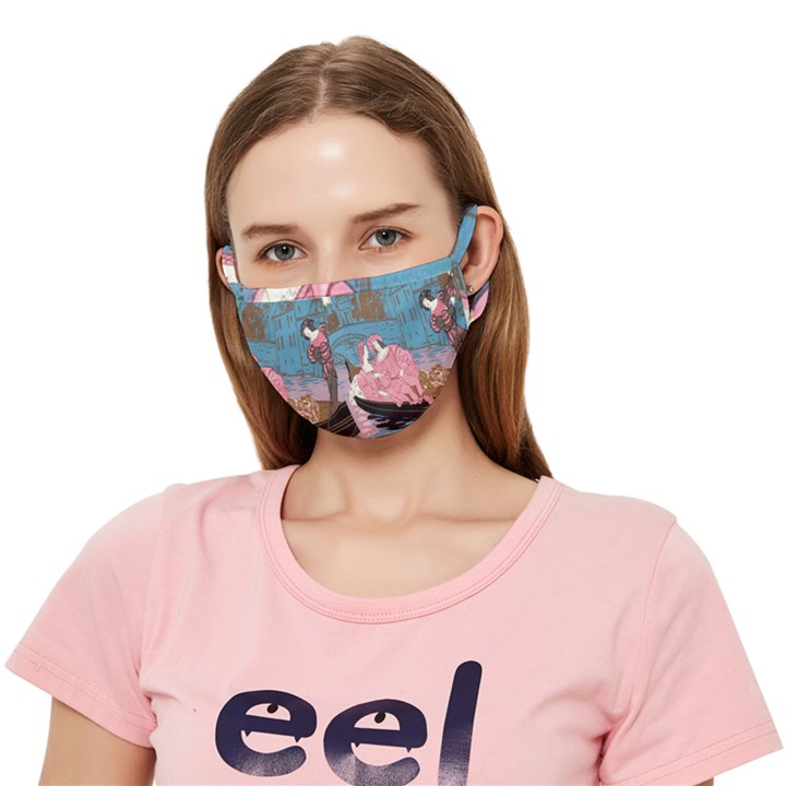 Gondola Ride   Crease Cloth Face Mask (Adult)