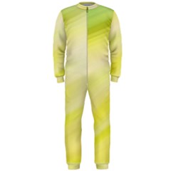 Gradient Green Yellow Onepiece Jumpsuit (men) by ConteMonfrey