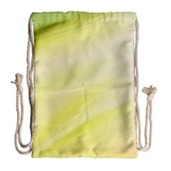 Gradient Green Yellow Drawstring Bag (large) by ConteMonfrey