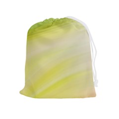 Gradient Green Yellow Drawstring Pouch (xl) by ConteMonfrey