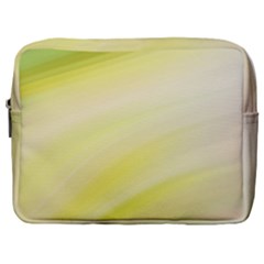 Gradient Green Yellow Make Up Pouch (large) by ConteMonfrey