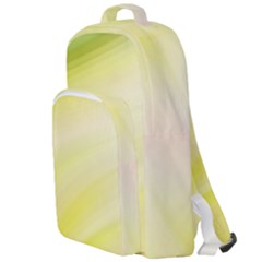 Gradient Green Yellow Double Compartment Backpack by ConteMonfrey