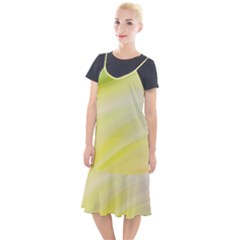 Gradient Green Yellow Camis Fishtail Dress by ConteMonfrey