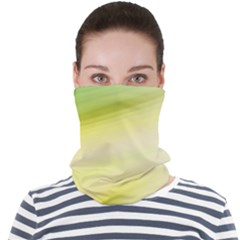 Gradient Green Yellow Face Seamless Bandana (adult) by ConteMonfrey