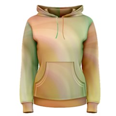 Gradient Orange, Green - Colors Fest Women s Pullover Hoodie by ConteMonfrey