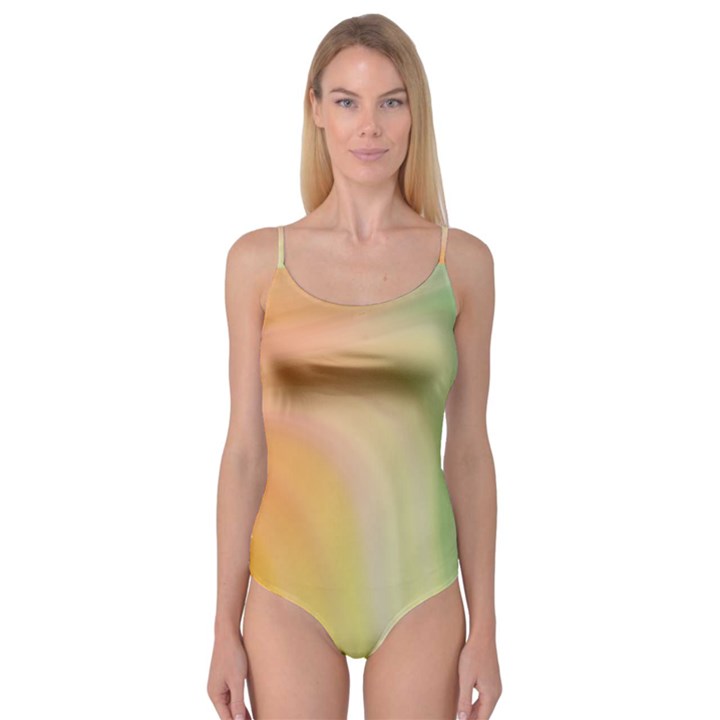 Gradient orange, green - Colors fest Camisole Leotard 