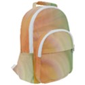 Gradient orange, green - Colors fest Rounded Multi Pocket Backpack View2