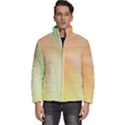 Gradient orange, green - Colors fest Men s Puffer Bubble Jacket Coat View1