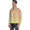 Gradient orange, green - Colors fest Men s Puffer Bubble Jacket Coat View2