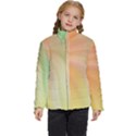 Gradient orange, green - Colors fest Kids  Puffer Bubble Jacket Coat View1