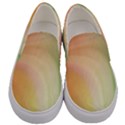 Gradient orange, green - Colors fest Men s Canvas Slip Ons View1