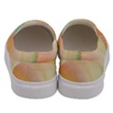 Gradient orange, green - Colors fest Men s Canvas Slip Ons View4