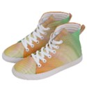 Gradient orange, green - Colors fest Men s Hi-Top Skate Sneakers View2