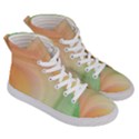 Gradient orange, green - Colors fest Men s Hi-Top Skate Sneakers View3