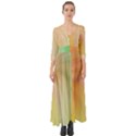 Gradient orange, green - Colors fest Button Up Boho Maxi Dress View1