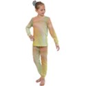 Gradient orange, green - Colors fest Kids  Long Sleeve Set  View1