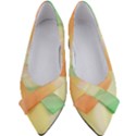 Gradient orange, green - Colors fest Women s Bow Heels View1