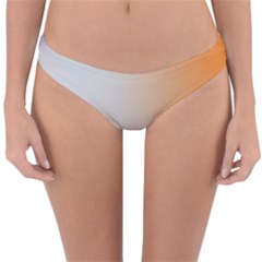 Gradient Purple, Orange, Blue Reversible Hipster Bikini Bottoms by ConteMonfrey