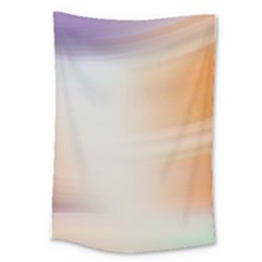 Gradient Purple, Orange, Blue Large Tapestry by ConteMonfrey