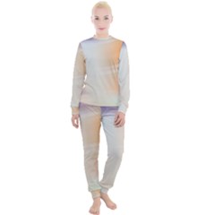 Gradient Purple, Orange, Blue Women s Lounge Set by ConteMonfrey