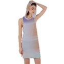 Gradient purple, orange, blue Racer Back Hoodie Dress View1