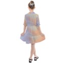 Gradient purple, orange Kids  All Frills Chiffon Dress View2