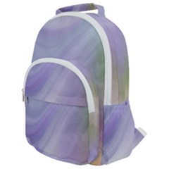 Gradient Blue, Orange, Green Rounded Multi Pocket Backpack by ConteMonfrey