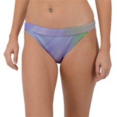 Gradient Blue, Orange, Green Band Bikini Bottom by ConteMonfrey