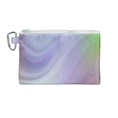 Gradient Blue, Orange, Green Canvas Cosmetic Bag (medium) by ConteMonfrey